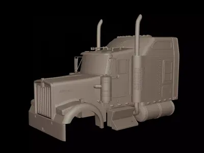 kenworth w900 2006 TRUCK 3D print model