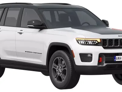 Jeep Grand Cherokee Trailhawk 4xe 2026 3D model