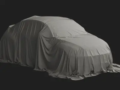 Ordinary Car Cover 05 3D model