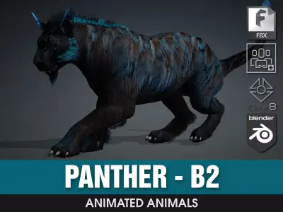 Panther-B2 3D model