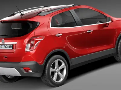 Opel Mokka 2013 3D model