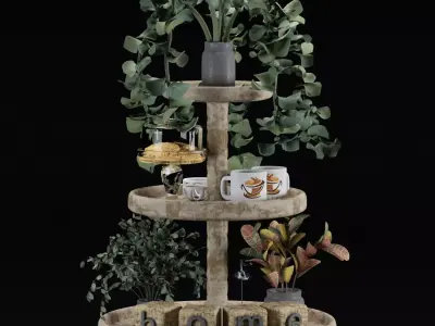 Decorative Set 05 3D model