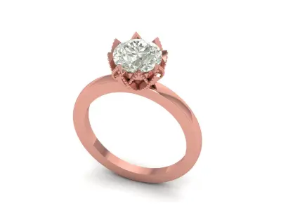 Stone Ring  3D print model