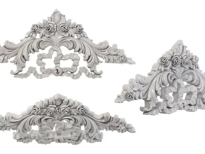 Classic carved 239 3D model