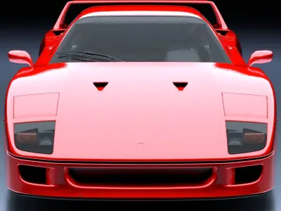 Ferrari F40 3D model