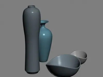 vase 03 3D model order
