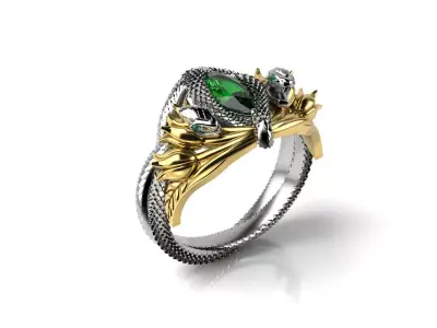 Fan Ring LOTR 3D print model