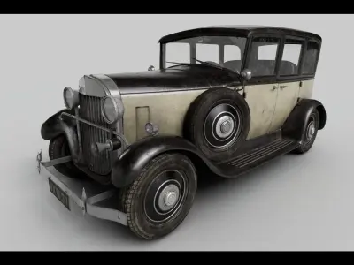 Classic Car 3D model