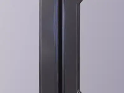 Pillar Sci-Fi Low-poly 3D model