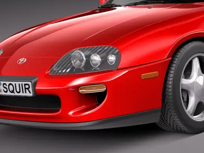 Toyota Supra 1993-2002 3D model