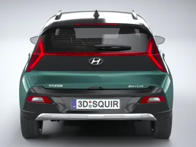 Hyundai Bayon 2022 3D model