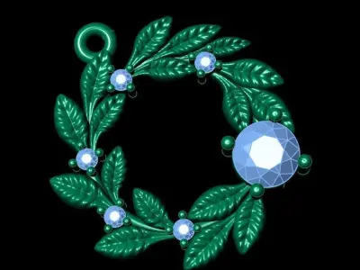 Pendant  ri40 3D print model