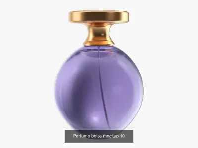 Perfume bottles v01 3D Model Collection
