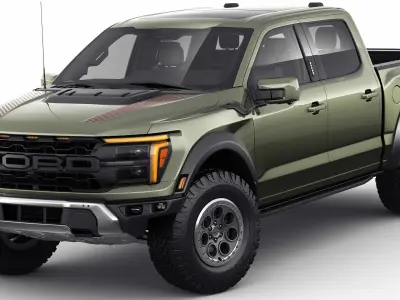 Pick-up 2024 F-150 Raptor R 3D model