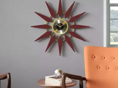 Caroll Wall Clock 3D model