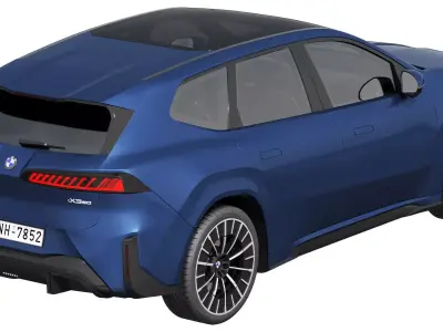 Electric SUV iX3 2026 3D model