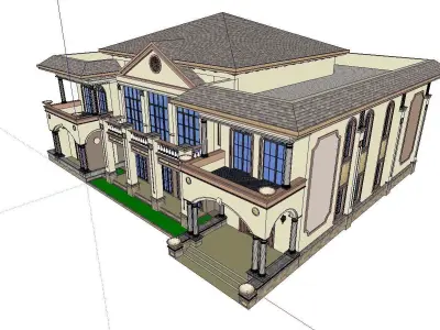 Regal-Luxury-Villa Area-04 3D model