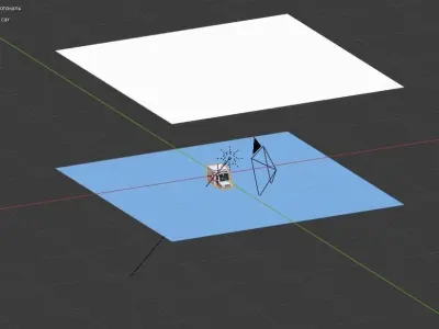  Cartoon Ambulance Low-poly 3D model