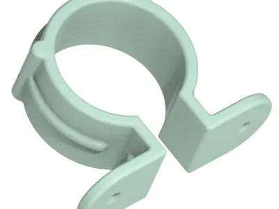Exquisite Pvc Pipe Clip 3D print model