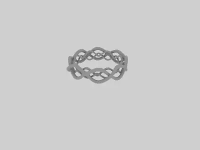 A ring 2 heart Free 3D model
