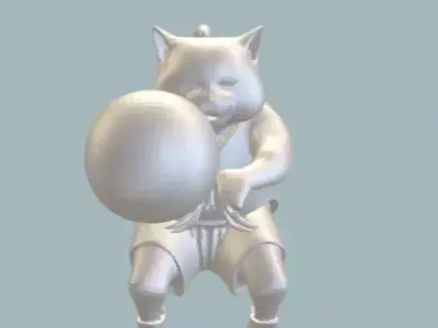 dopecat 3D model