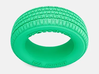 15x6 BFGoodrich Radial TA Tire 215-65-15 3D print model