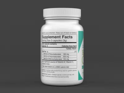 Protein Powder 3D model 115