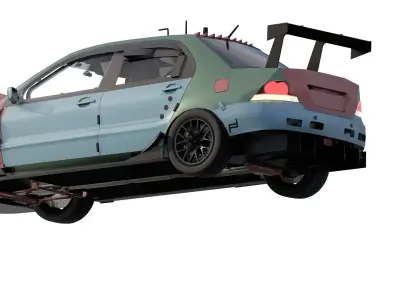 GENERIC RACE CAR 3D model