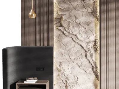 Decorative Wall panel  10 3D model