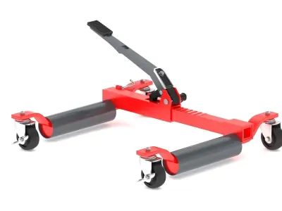 Garage Vehicle Positioning Jack 3D model