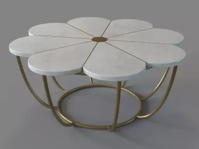 Boutonniere Coffee Table 3D model