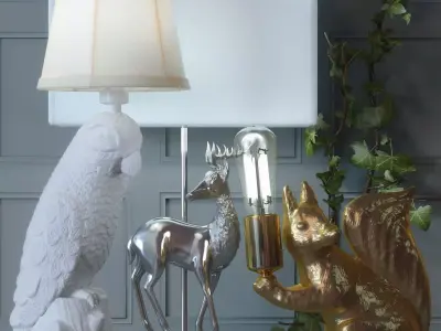 Table lamp Next  3D model