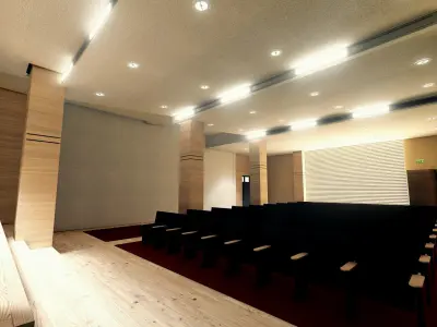 Modern amphitheatre in Greece 3D model