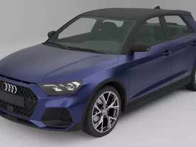 Audi A1 Citycarver 2019 3D Model 3D model
