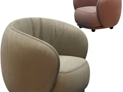 Rene Armchair  Meridiani 3D model