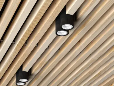 Wooden ceiling 3D model