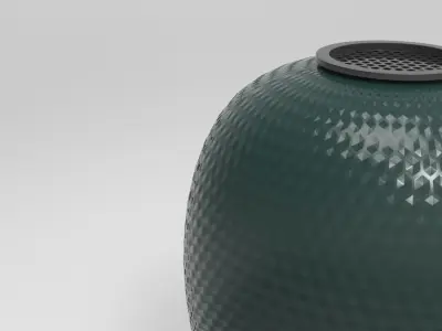 Cupl Table Lamp Low-poly 3D model