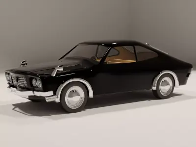 Mazda RX3 Savanna GT 3D model