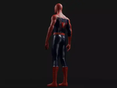 SpiderMan 3D Character Low-poly 3D model