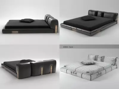 DC Bed 3D model