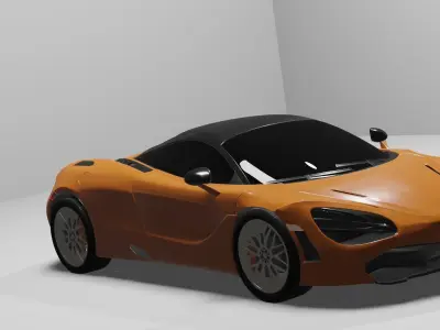  McLaren 720 spider  3D model