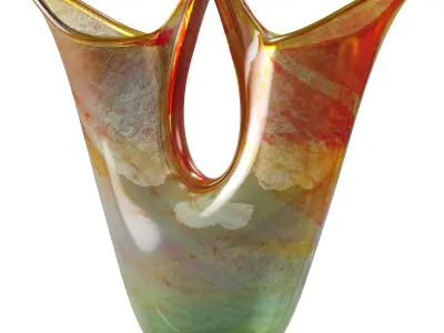 Double Spout Vase 3D model