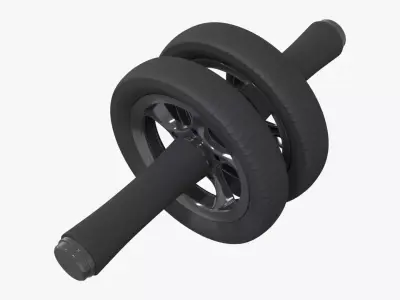 Roller for abdominal exercise 3D model