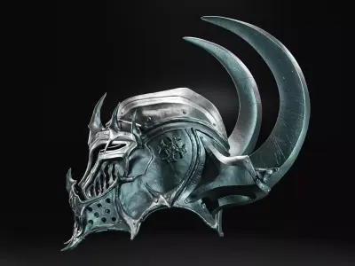 Fantasy Helmet I 3D print model