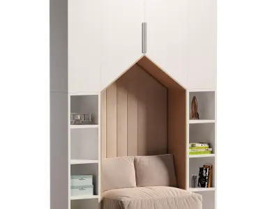 Childrens furniture set 3D model