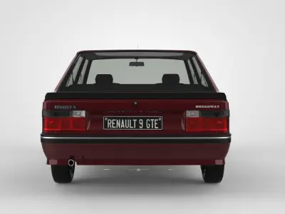 Renault 9 GTL 3D model