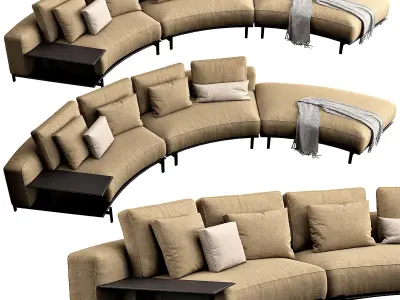 Brera Sofaset 3D model