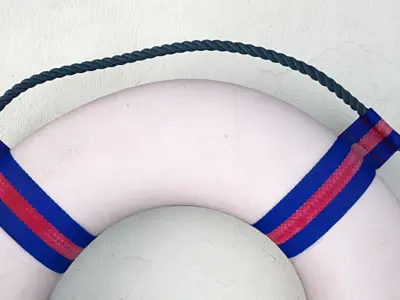 Life Preserver Ring 3D model