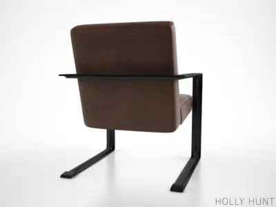 Holly Hunt Delta Lounge chair 3D model