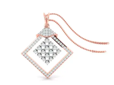 Pendant Earrings combo - 0071 3D print model